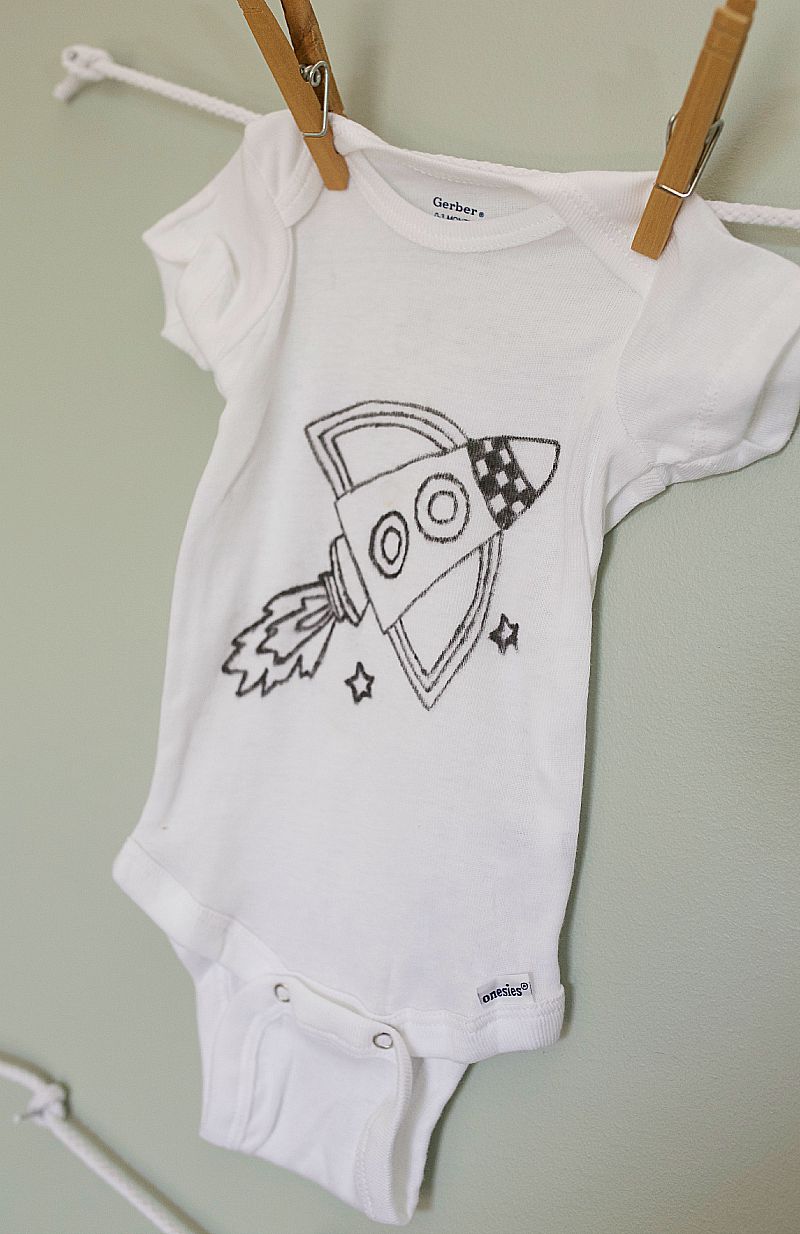 Create Baby Bodysuits for a Baby Shower or Gift