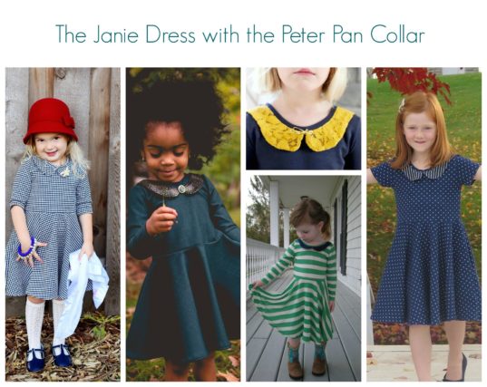 The Janie Dress and Peplum Pattern - welcometothemousehouse.com